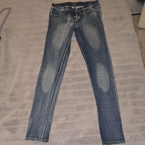 Women's Lavo Stylish Blue Skinny Stretch Jeans Size Small